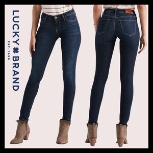 Lucky Brand™️ Charlie Skinny Lucky Blue Women’s Denim Jeans Size 6-28R Like NEW